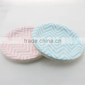 Solid Color High Quality 9'' Round Paper Plates for Quinceanera Favors Quality Choice thumbnail-3