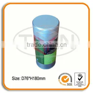 Round Airtight Tea Storage Tins thumbnail-1