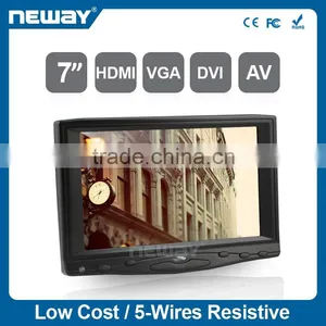 7 Inch Lcd Monitor Tft Vga 12v Touch Monitor Hdmi Input thumbnail-1