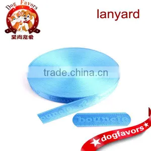 Nylon Jacquard Webbing Logo Printing Luggage Belt Webbing thumbnail-2