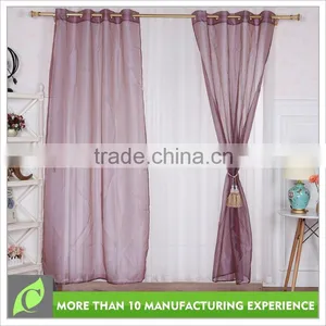 Shaoxing Textile Luxury Transparent Pink Curtain Holdback thumbnail-1