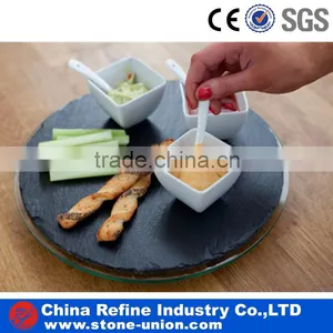 Slate Stone Cheese and Bread Board Dinner Plate Food Tray Supplier's Choice thumbnail-1