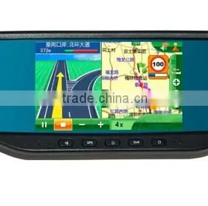 2015 Multifunctional WIFI Rearview Mirror With Gps Bluetooth Camera thumbnail-4
