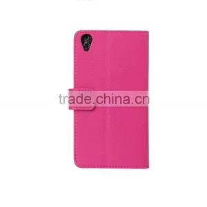 MMT Luxury Litchi Grain Photo Frame pu Leather Case for SONY X With Card Slot Wallet Holder Leather Protective Case for SONY X thumbnail-4