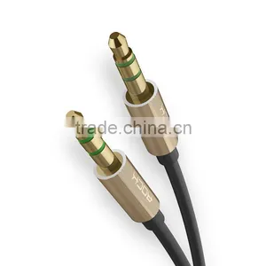 Rock RAU0509 200CM Audio Cable for IPhone 6s Headphone Speaker 3.5MM Universal Metal Aux Stereo Audio Cable thumbnail-3