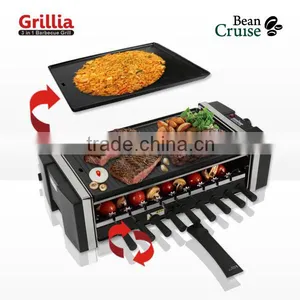 3 in 1 Electronic Grill (Grillia) thumbnail-1
