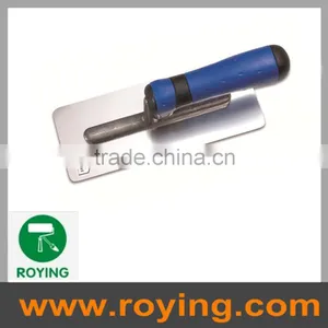 Stainless Steel Plastering Trowel Putty Knife With Long Soft Handle thumbnail-1