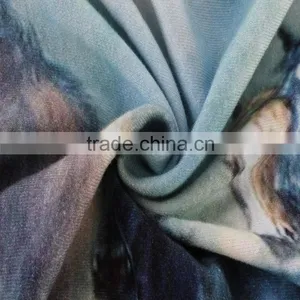 New Fashion Horse Design Printing Cotton Knit Fabric for t Shirt Clothing thumbnail-5