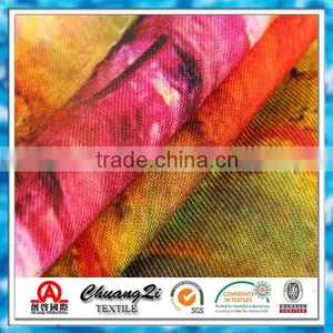 Chinese Manufacturer 100% Rayon Nice Design Printed Fabric thumbnail-3