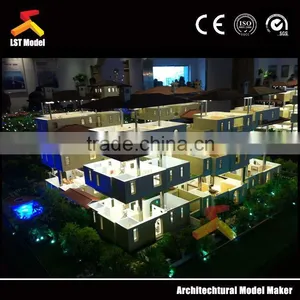Miniature Building Models With Lighting and Landscape System thumbnail-1