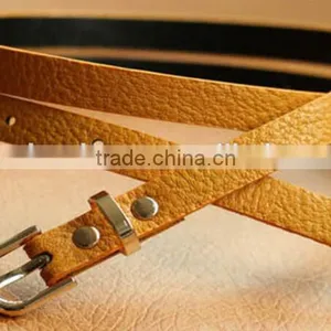 Manufacture High Quality Fashion Lady's Leather Belt thumbnail-5