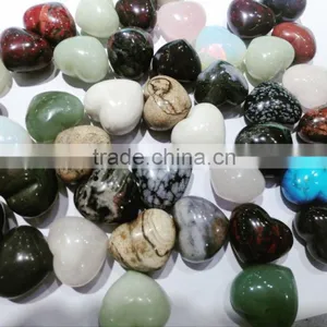 Wholesale Mixted Stone Puffy Heart Shape for Pendant , we Can Provide What You Want thumbnail-1