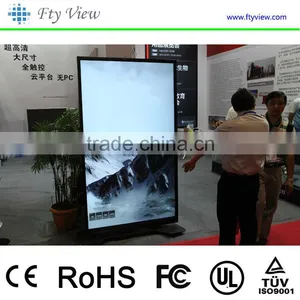 98 Inch Indoor Floor Stand Digital Signage LCD Advertising Player thumbnail-1