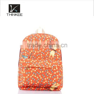 China Shop 2016 Hot Sale Amimal Full Print Rucksack School Backpack for Girls thumbnail-1