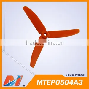Maytech 3-blade 250 Dronecopter Bullnose Plastic Propeller thumbnail-1