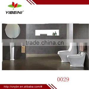 YIBEINI Hot Sell Ceramic Bathroom Toilet wc Set_washdowm One Piece Toilet thumbnail-1