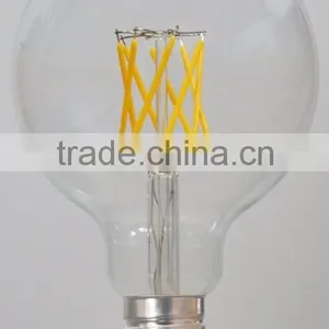 Vintage G80 6W/8W LED Filament Globe Bulb E27/B22/E26 in Armber/golden 220v 110v thumbnail-3