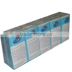 Pocket Facial Tissue Paper With Logo Printed Hankies Handkerchief thumbnail-5