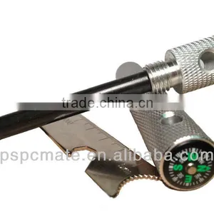 Large Metal Emergency Survival Magnesium Fire Starter w/ Chain - Flint Lighter thumbnail-1