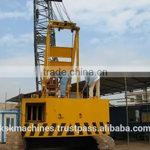 Second Hand Hitachi Crane in a Good Condition 50t Kh180 Crawler Truck Crane for Sale thumbnail-1