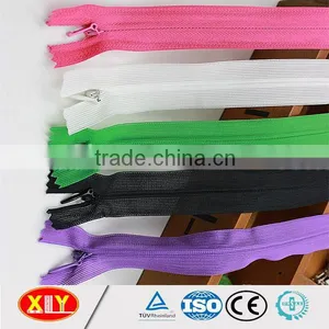 High End Waterdrop Puller Nylon Invisible Zipper, Conceal Dress Zipper thumbnail-2