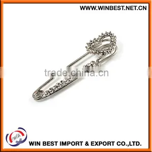 Hot Selling 2015 Costume Jewellery Trendy Brooches, Hang Tag Safety Pin thumbnail-5