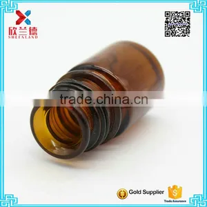 Hot Sale Amber Pharmaceutical Cylinder Glass Medicine Bottle 20ml thumbnail-4