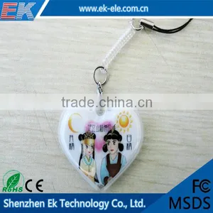 2015 Latest Gift Made in China Romantic Lovers Keychain thumbnail-1