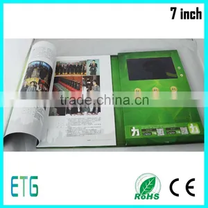 Customized 2.4'' 2.8'' 4.3'' 5'' 7'' 10'' Lcd Digital Video Greeting Card /business Video Card thumbnail-2