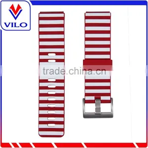 High Quality Replacement Adjustable Silicone Watch Band Rubber Wrist Strap for Fitbit Blaze Smart Watch thumbnail-3