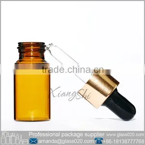 Amber 3ml 5ml 10ml Vial Glass Dropper thumbnail-2