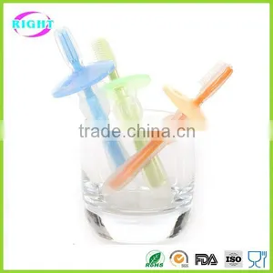 Silicone Toothbrush With Silicone Bristle thumbnail-3