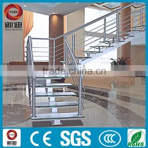 YUDI Steel Glass Straight Stairs for Home Prefabricated Made in China thumbnail-6