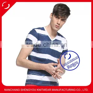 Custom 2015 New Design t Shirt Men Printing Wholesale China thumbnail-1