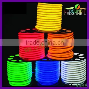 SUNBIT Outdoor Lighting Milky White Jacket 24v 5050 Led RGB Neon Flex thumbnail-1