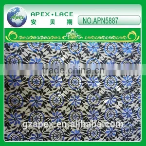 Stretch Allover Lace/ Nylon Allover Lace/textile thumbnail-4