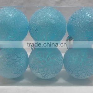 Wholesale Clear Plastic Ball 80MM Christmas Ornament Hand-painted Balls thumbnail-6