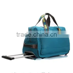 Wholesale High Quality Polyester Duffle Trolley Bags Sale With Wheels thumbnail-2