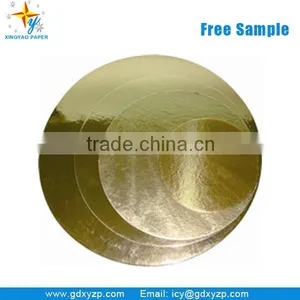 High Quality Cake Board Gold Sliver Cake Tray Gold Rolling Paper thumbnail-1