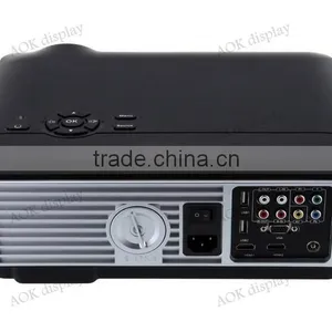 HD 1080p Home Office LED Projector LCD Multimedia Video System 4200 Lumens For Home Cinema Theater Games Education Business thumbnail-2