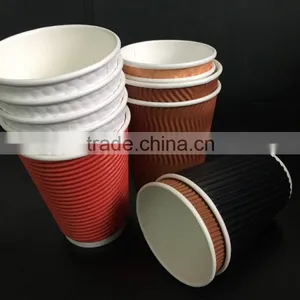 Ripple Wall Insulated Disposable Paper Cup thumbnail-3