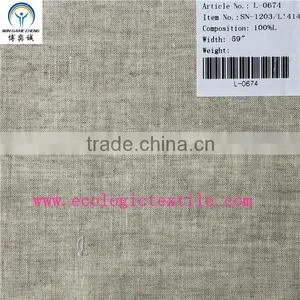 14*14 Pure Linen Single Natural Fabric thumbnail-2