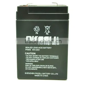Hot Sale 6V 4.5Ah Free Maintenance Sealed Lead Acid Rechargeable Battery For Toy Car thumbnail-1