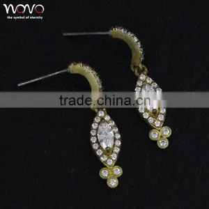 Fashion Brass Earring Wholesale thumbnail-1