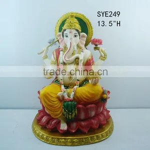Polyresin Hindu God Statue Ganesha Sculptures for Sale Quality Choice thumbnail-1