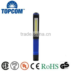 Plastic Portable Pen Shape LED Work Light Bar Torch 3*AAA LED Working Torch Light thumbnail-1