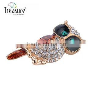 2015 New Products New Model With High Quality Artificial Eagle Brooch, Rhinestone Brooch Wholesale Body Jewelry thumbnail-3
