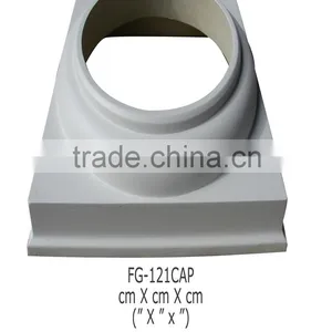 2016 High Quality Good Price Beautiful Polystyrene Crown Roman Column for Sale thumbnail-6
