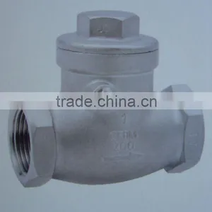 AISI 304 Stainless Steel Threaded Check Valve thumbnail-1