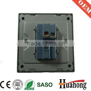 High Quality Aluminium Wall Switch and Socket for Hotel and Villa thumbnail-2